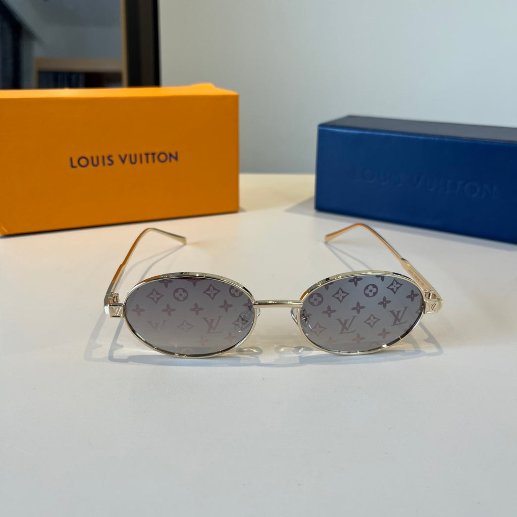 Louis Vuitton Metal Fashion Silver Lens Sunglasses for Men & Women - 357672 - detail image 2