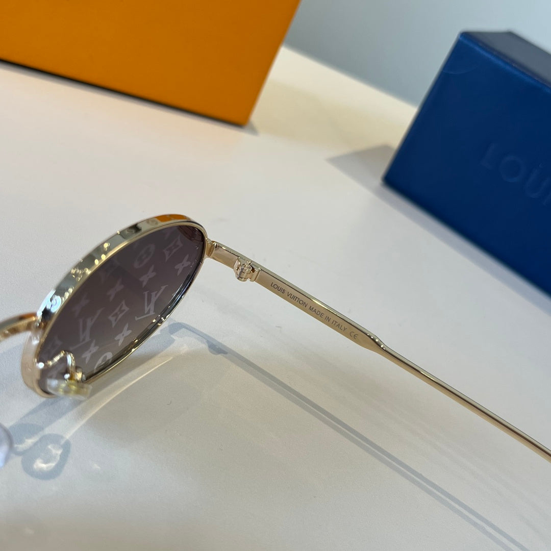 Louis Vuitton Metal Fashion Silver Lens Sunglasses for Men & Women - 357672 - detail image 4