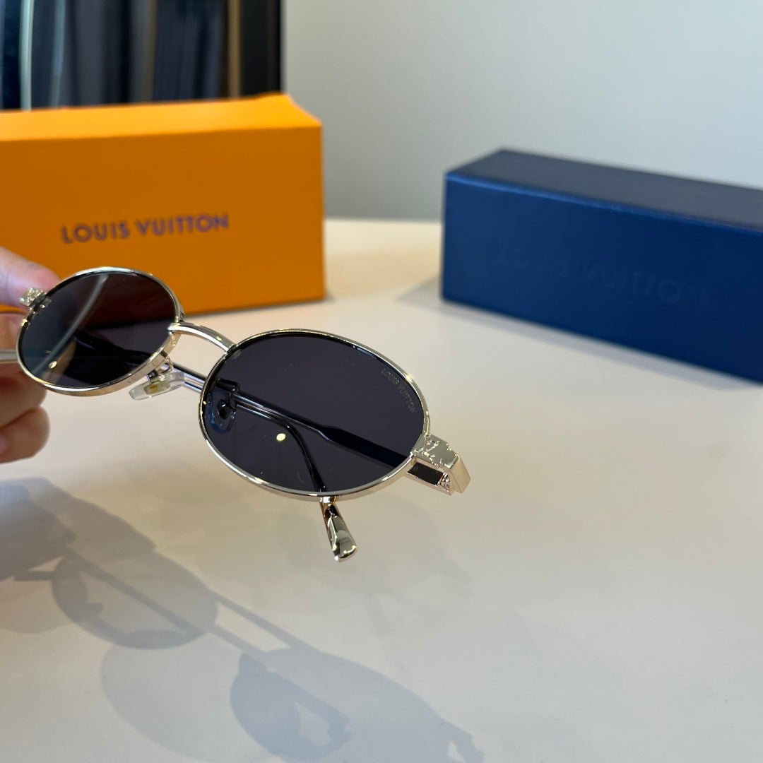 Louis Vuitton Metal Fashion Silver Lens Sunglasses for Men & Women - 357673 - detail image 8