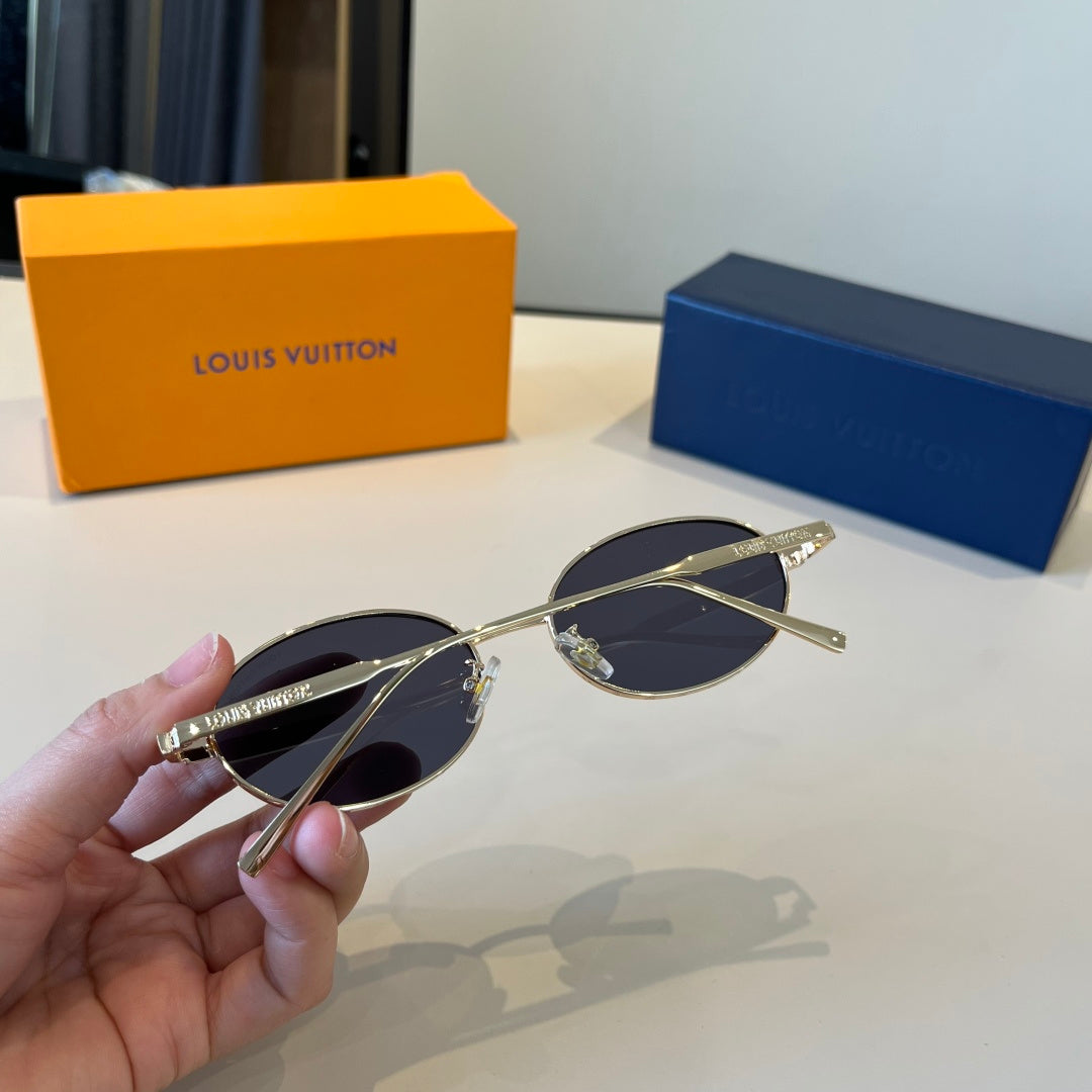 Louis Vuitton Metal Fashion Silver Lens Sunglasses for Men & Women - 357673 - detail image 7