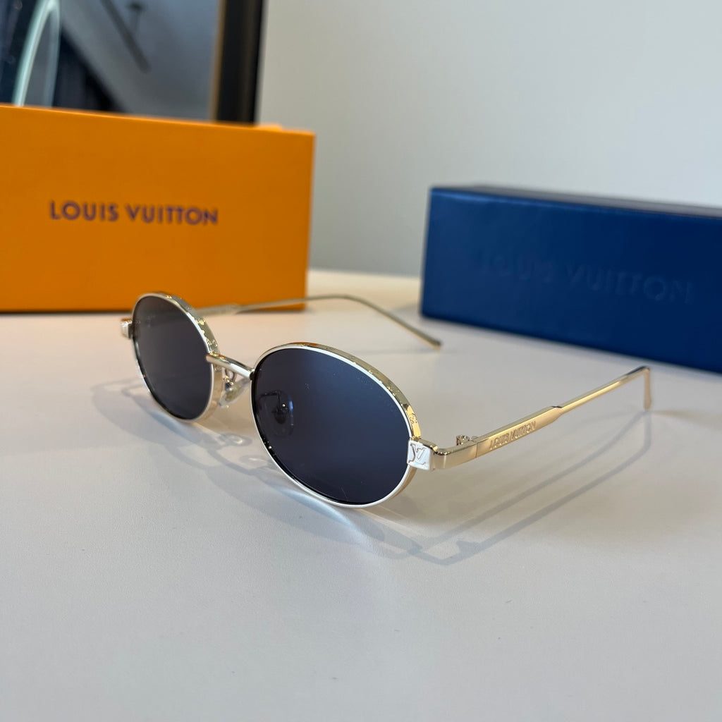Louis Vuitton Metal Fashion Silver Lens Sunglasses for Men & Women - 357673 - detail image 3