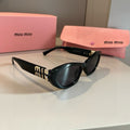 Miu Miu Cat-Eye Gold Lens Sunglasses for Men & Women - 399158
