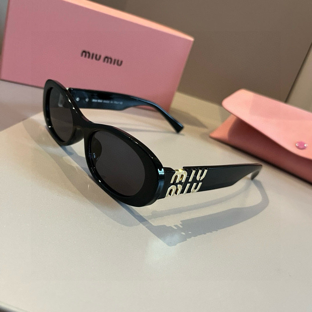 Miu Miu Cat-Eye Brown Lens Sunglasses for Men & Women - 487593 - detail image 3