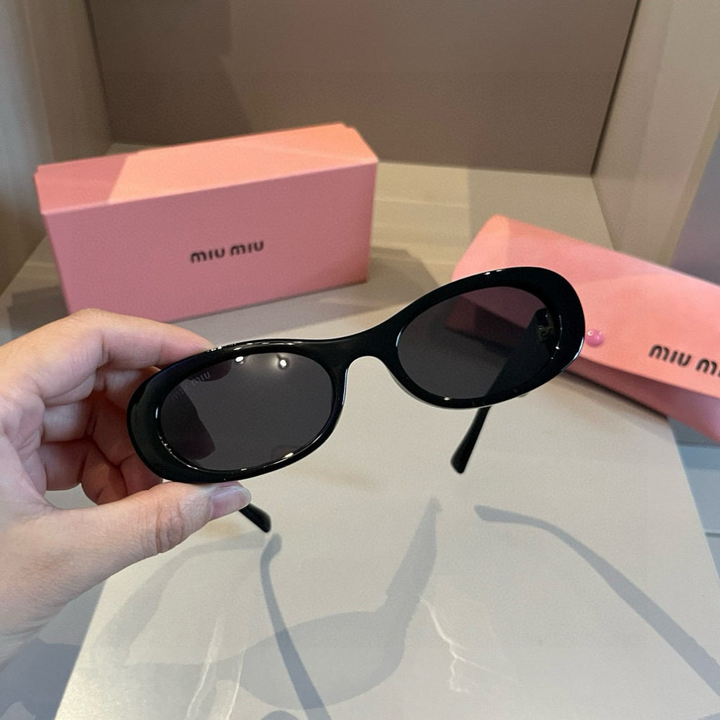 Miu Miu Cat-Eye Brown Lens Sunglasses for Men & Women - 432651 - detail image 5