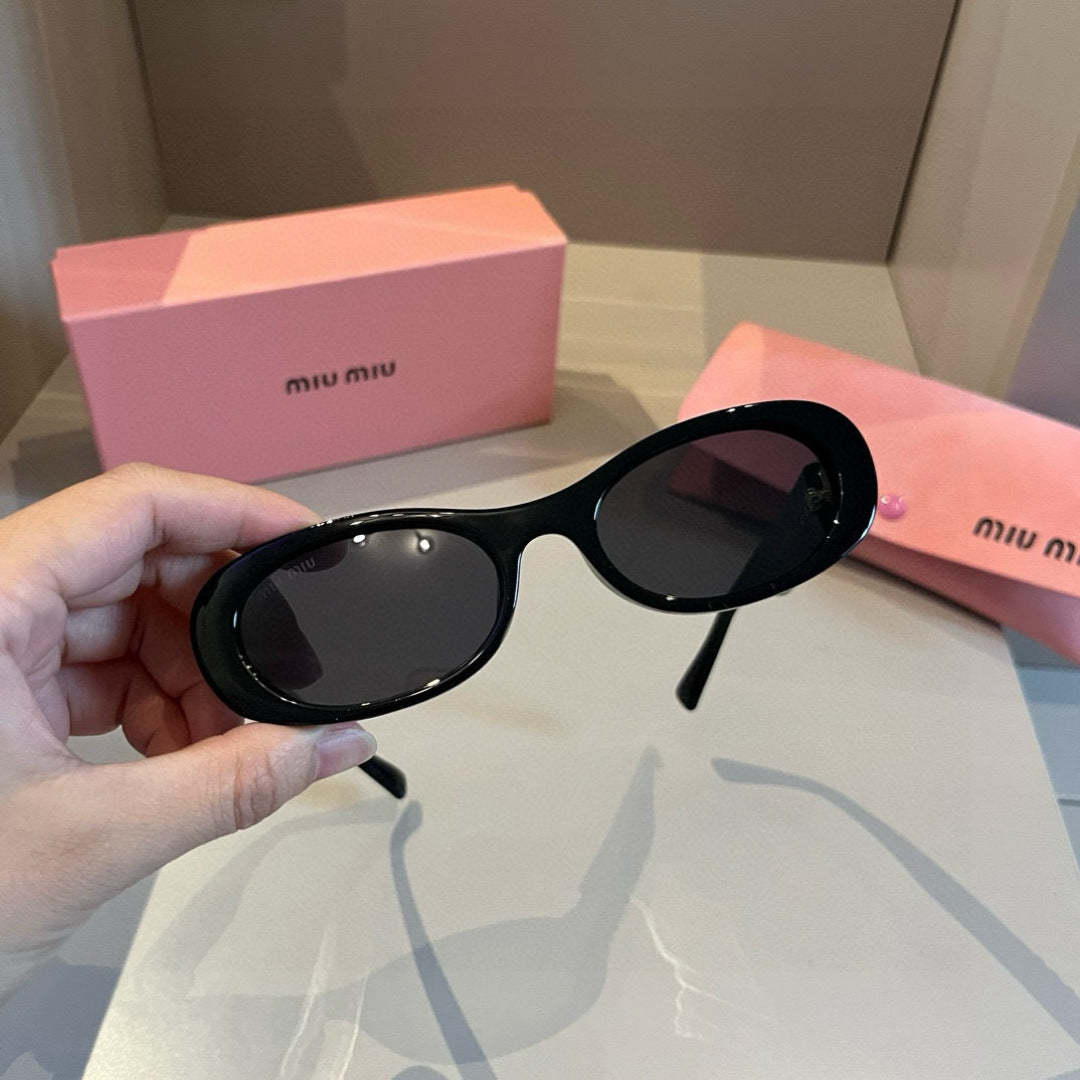 Miu Miu Cat-Eye Brown Lens Sunglasses for Men & Women - 432651 - detail image 5