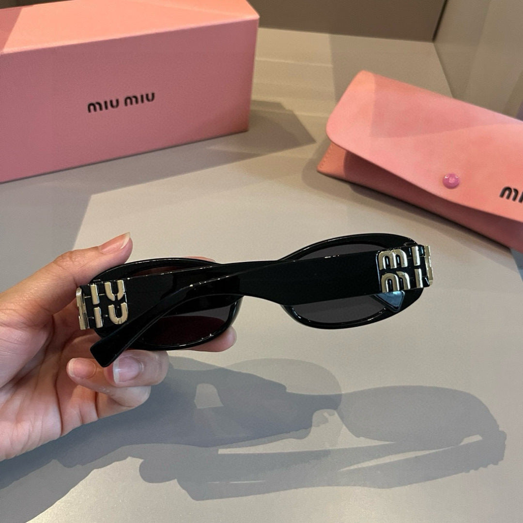 Miu Miu Cat-Eye Brown Lens Sunglasses for Men & Women - 487593 - detail image 6