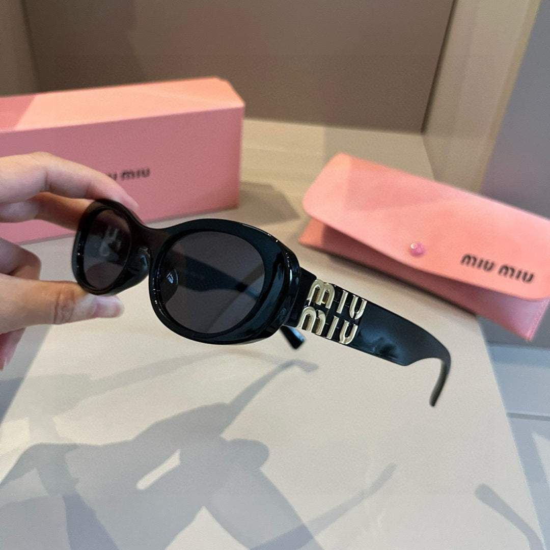 Miu Miu Cat-Eye Brown Lens Sunglasses for Men & Women - 487593 - detail image 4