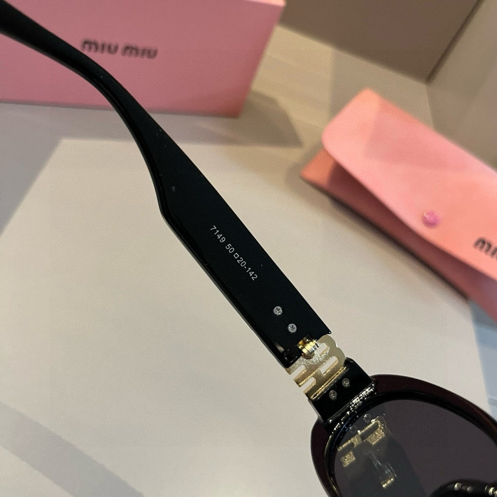 Miu Miu Cat-Eye Brown Lens Sunglasses for Men & Women - 487593 - detail image 8