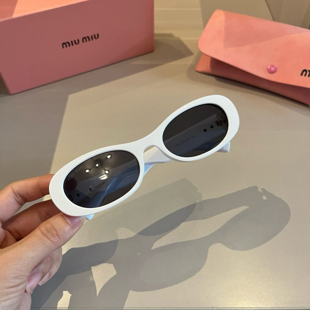 Miu Miu Cat-Eye Gold Lens Sunglasses for Men & Women - 487594 - detail image 5