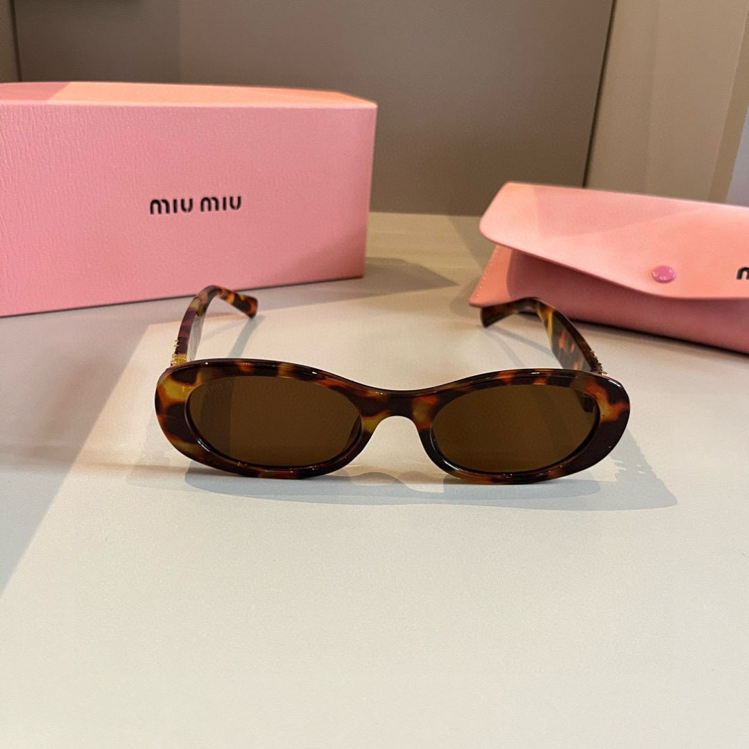 Miu Miu Cat-Eye Brown Lens Sunglasses for Men & Women - 487595 - detail image 2