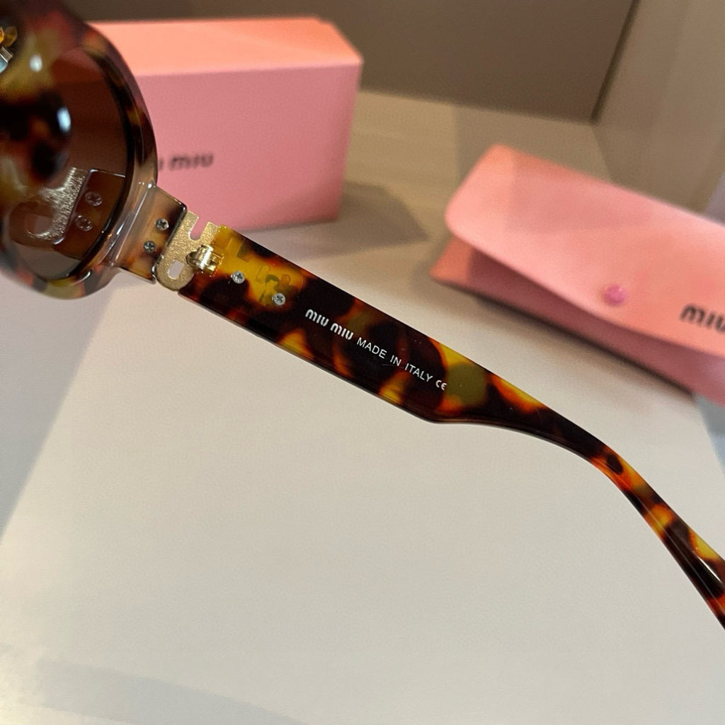 Miu Miu Cat-Eye Brown Lens Sunglasses for Men & Women - 487595 - detail image 8