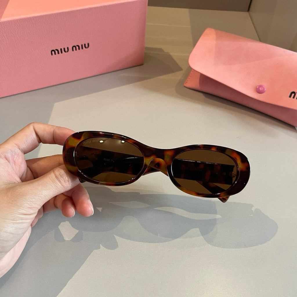 Miu Miu Cat-Eye Brown Lens Sunglasses for Men & Women - 487595 - detail image 5