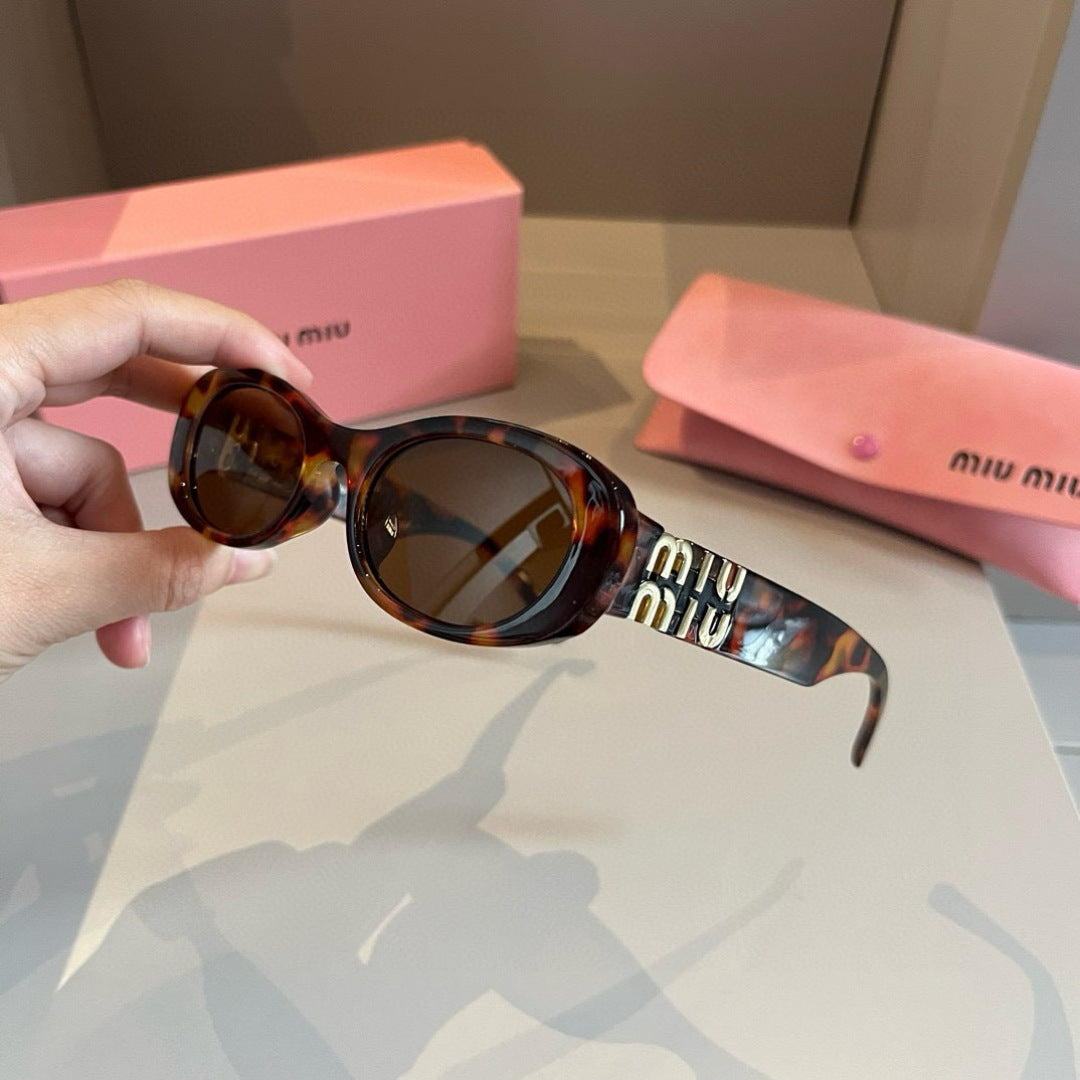 Miu Miu Cat-Eye Brown Lens Sunglasses for Men & Women - 487595 - detail image 4