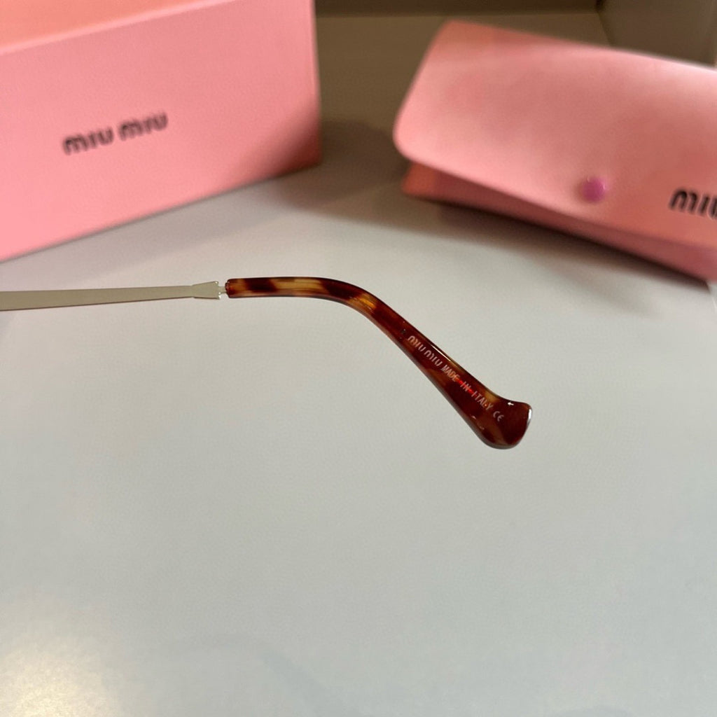 Miu Miu Metal Fashion Brown Lens Sunglasses for Men & Women - 466100 - detail image 8