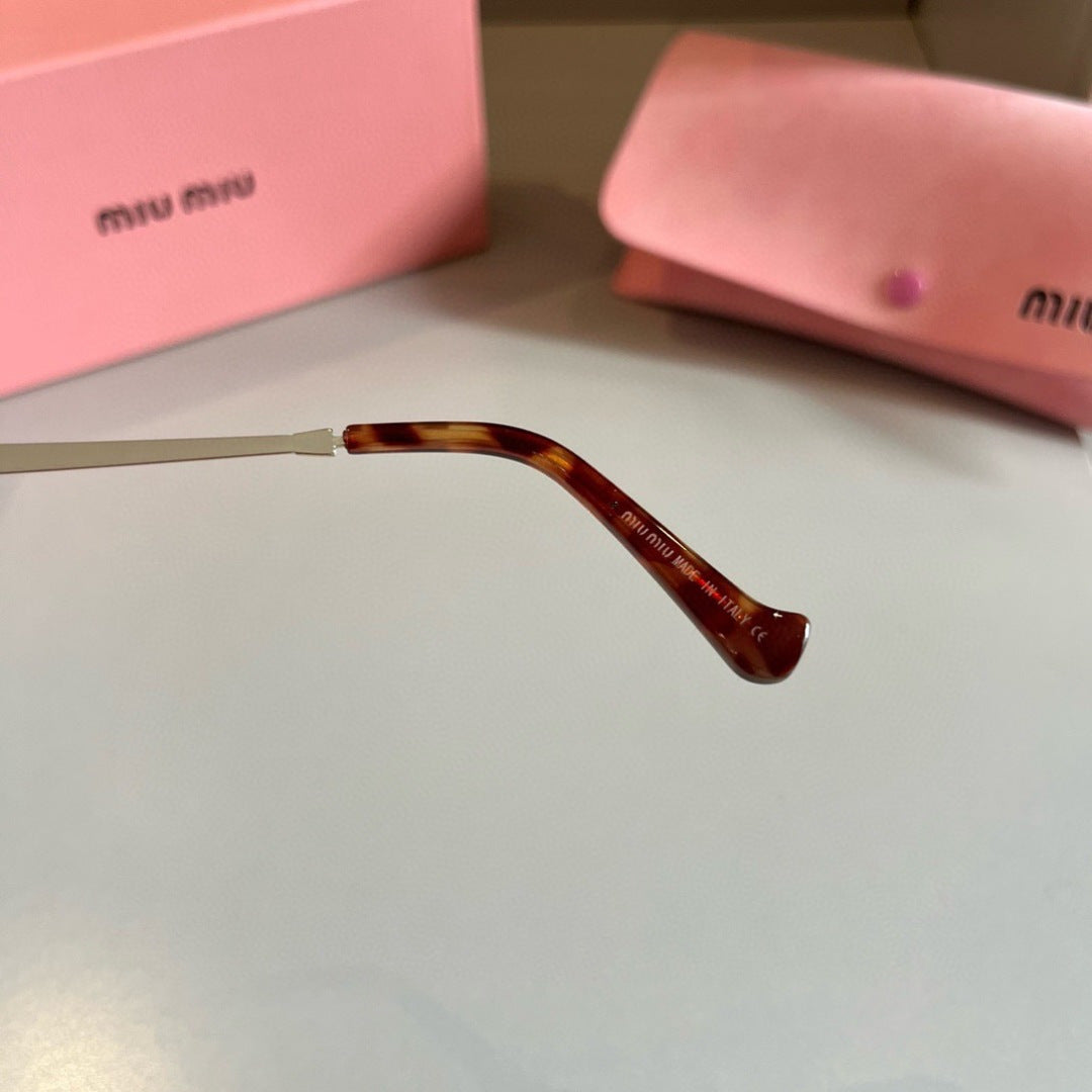 Miu Miu Metal Fashion Brown Lens Sunglasses for Men & Women - 466100 - detail image 8
