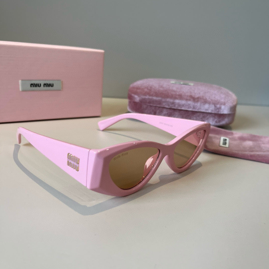 Miu Miu Cat-Eye Red Lens Sunglasses for Men & Women - 399245