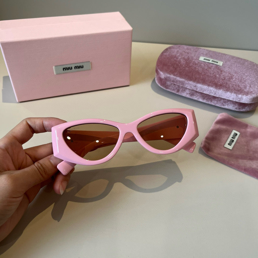 Miu Miu Cat-Eye Red Lens Sunglasses for Men & Women - 399245 - detail image 4