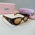 Miu Miu Cat-Eye Brown Lens Sunglasses for Men & Women - 399246