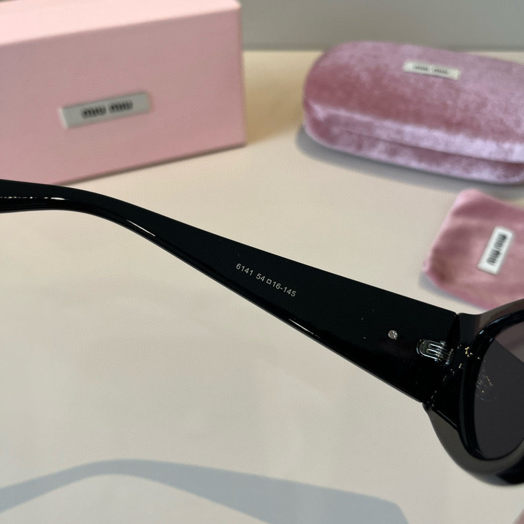 Miu Miu Cat-Eye Black Lens Sunglasses for Men & Women - 399247 - detail image 10