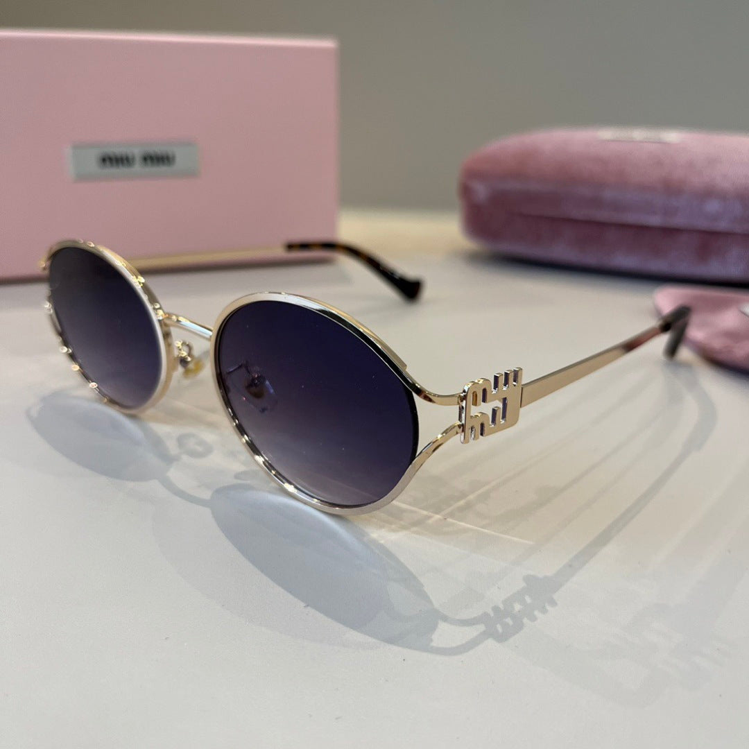 Miu Miu Metal Fashion Purple Lens Sunglasses for Men & Women - 432562 - detail image 3
