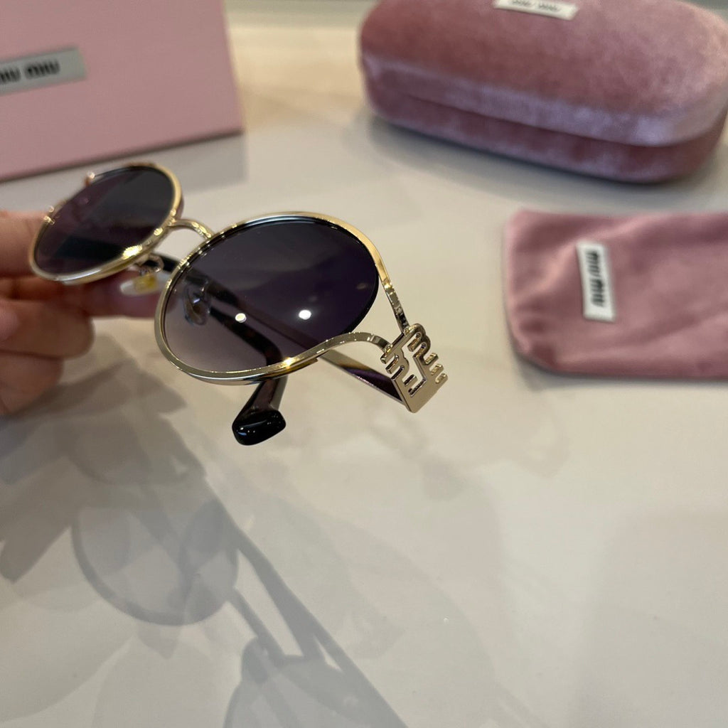 Miu Miu Metal Fashion Purple Lens Sunglasses for Men & Women - 432562 - detail image 6