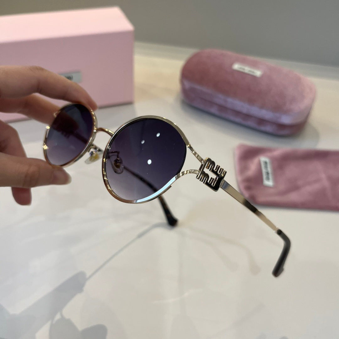 Miu Miu Metal Fashion Purple Lens Sunglasses for Men & Women - 432562 - detail image 4