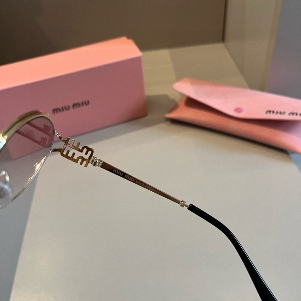 Miu Miu Metal Fashion Silver Lens Sunglasses for Men & Women - 432564 - detail image 7