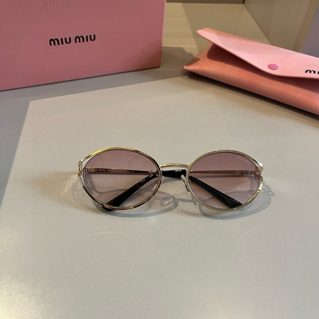 Miu Miu Metal Fashion Silver Lens Sunglasses for Men & Women - 432564 - detail image 4