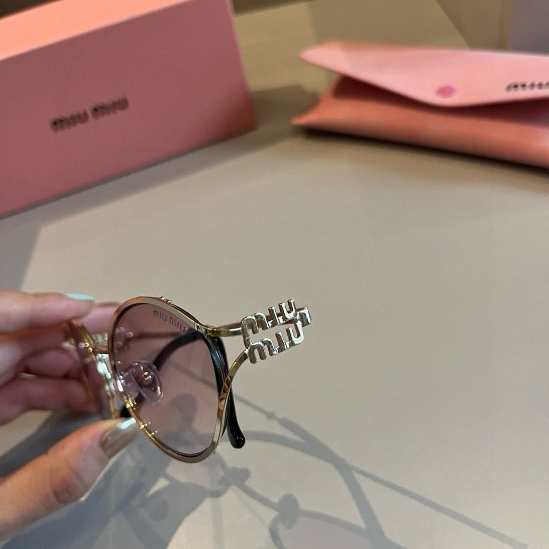 Miu Miu Metal Fashion Silver Lens Sunglasses for Men & Women - 432564 - detail image 5
