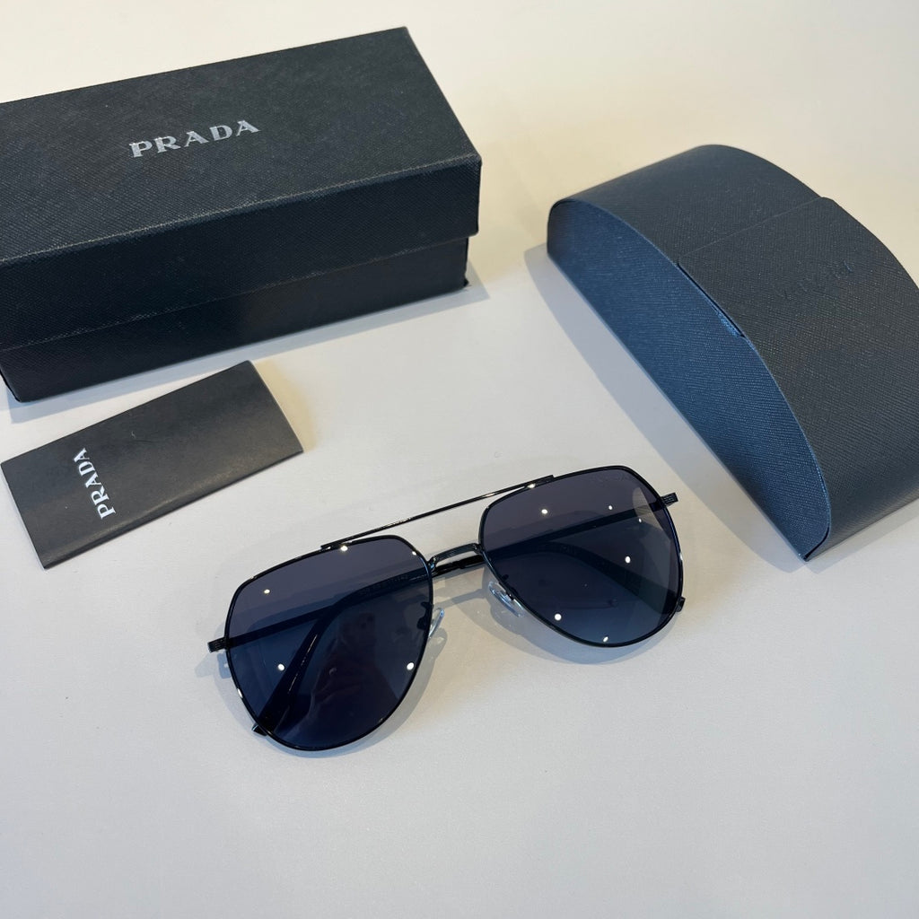 Prada Polarized Fashion Black Lens Sunglasses for Men - 358388 - detail image 10
