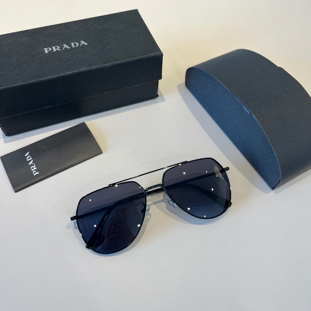 Prada Polarized Fashion Black Lens Sunglasses for Men - 358388 - detail image 10