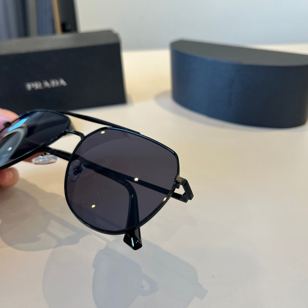 Prada Polarized Fashion Black Lens Sunglasses for Men - 358388 - detail image 9