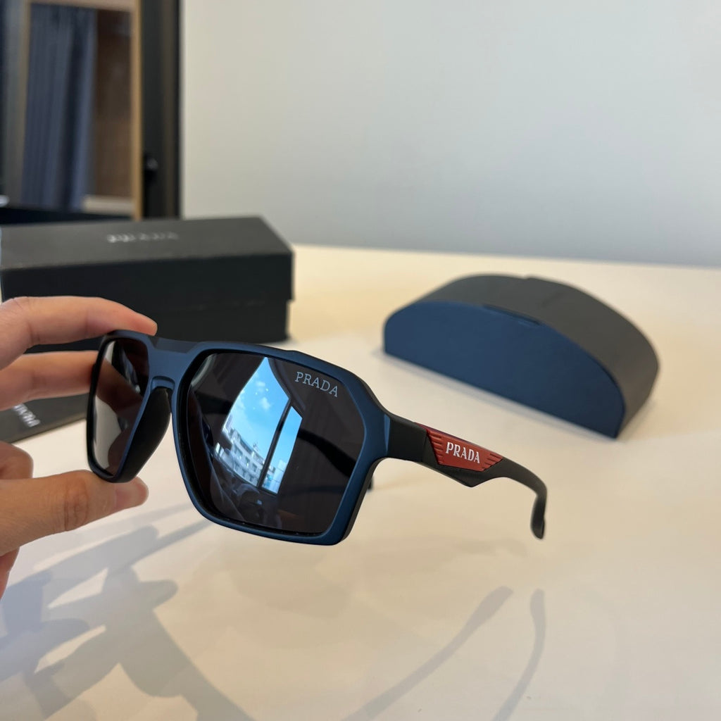 Prada Fashion Black Lens Sunglasses for Men & Women - 358392 - detail image 4