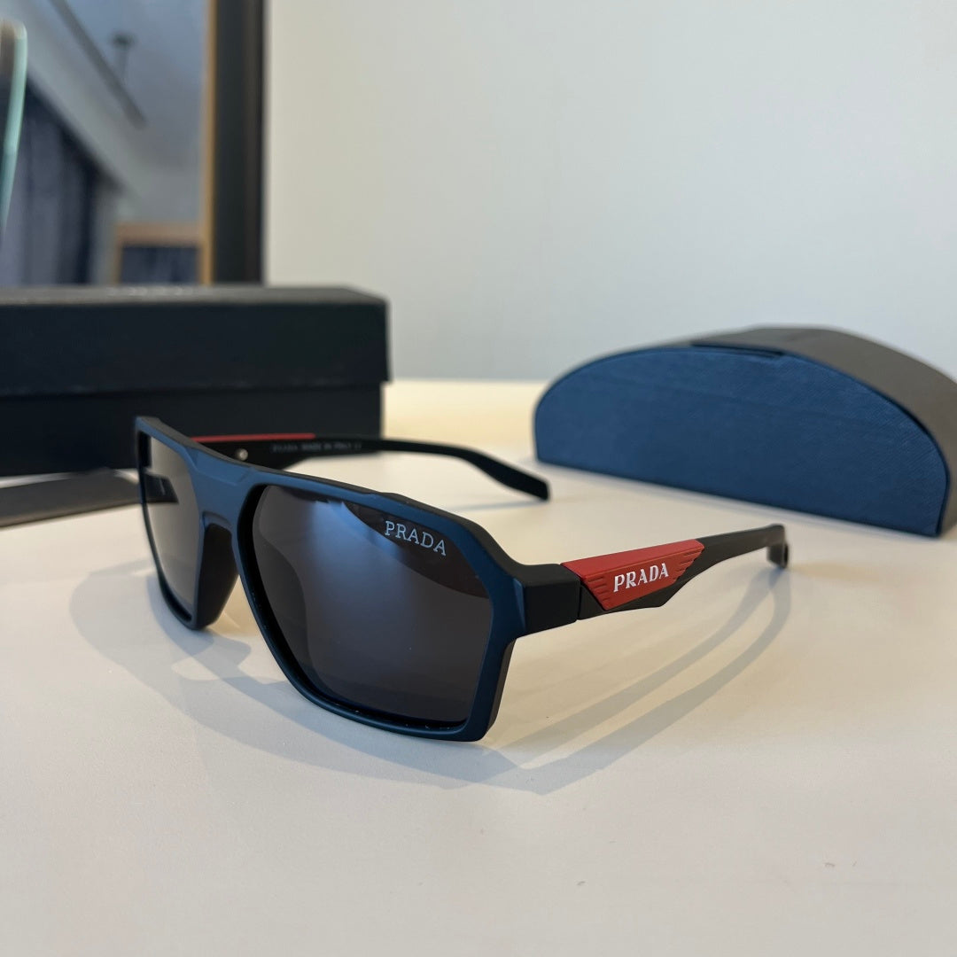 Prada Fashion Black Lens Sunglasses for Men & Women - 358392 - detail image 3