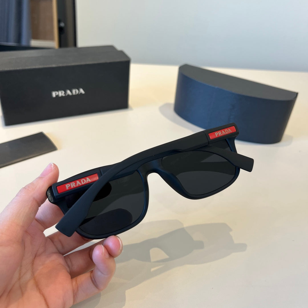 Prada Fashion Black Lens Sunglasses for Men & Women - 358393 - detail image 7