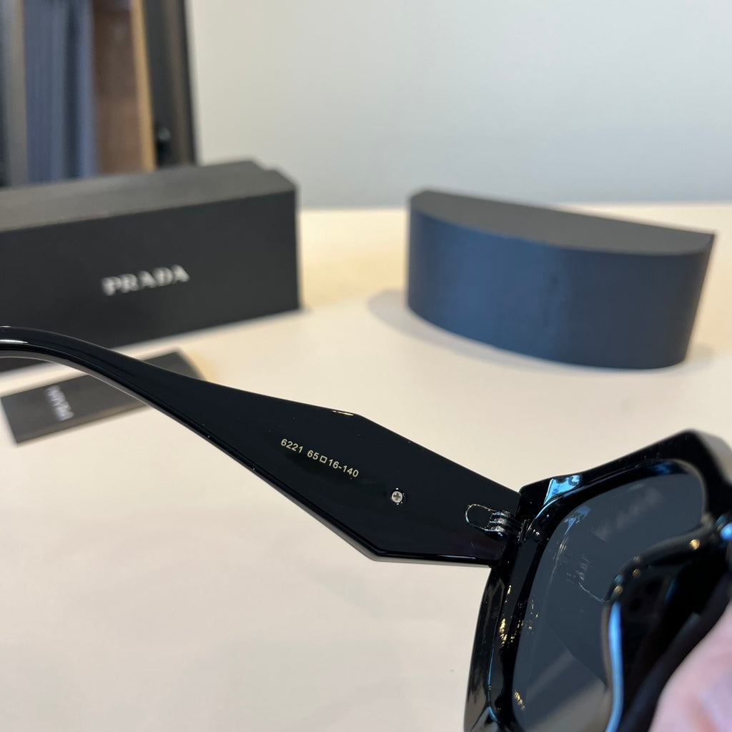 Prada Cat-Eye Black Lens Sunglasses for Women - 358395 - detail image 6