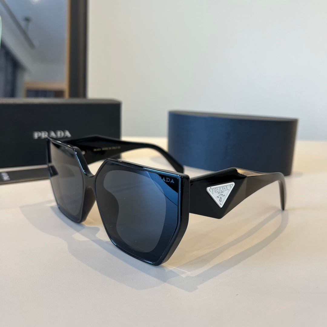 Prada Cat-Eye Black Lens Sunglasses for Women - 358395 - detail image 3