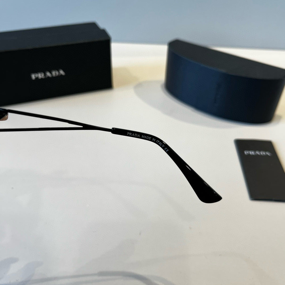 Prada Fashion Black Lens Sunglasses for Men & Women - 998170 - detail image 8
