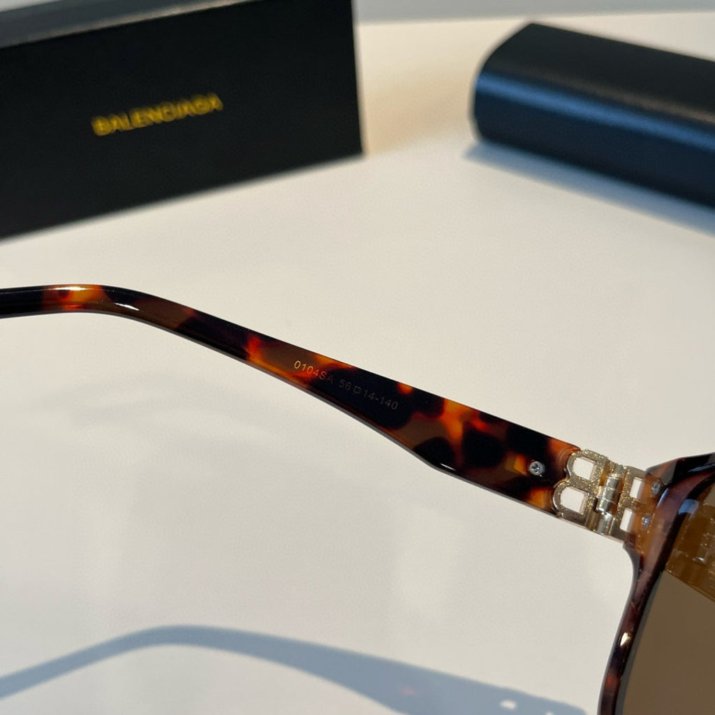Balenciaga Folding Square Black Lens Sunglasses for Men & Women - 358660 - detail image 10