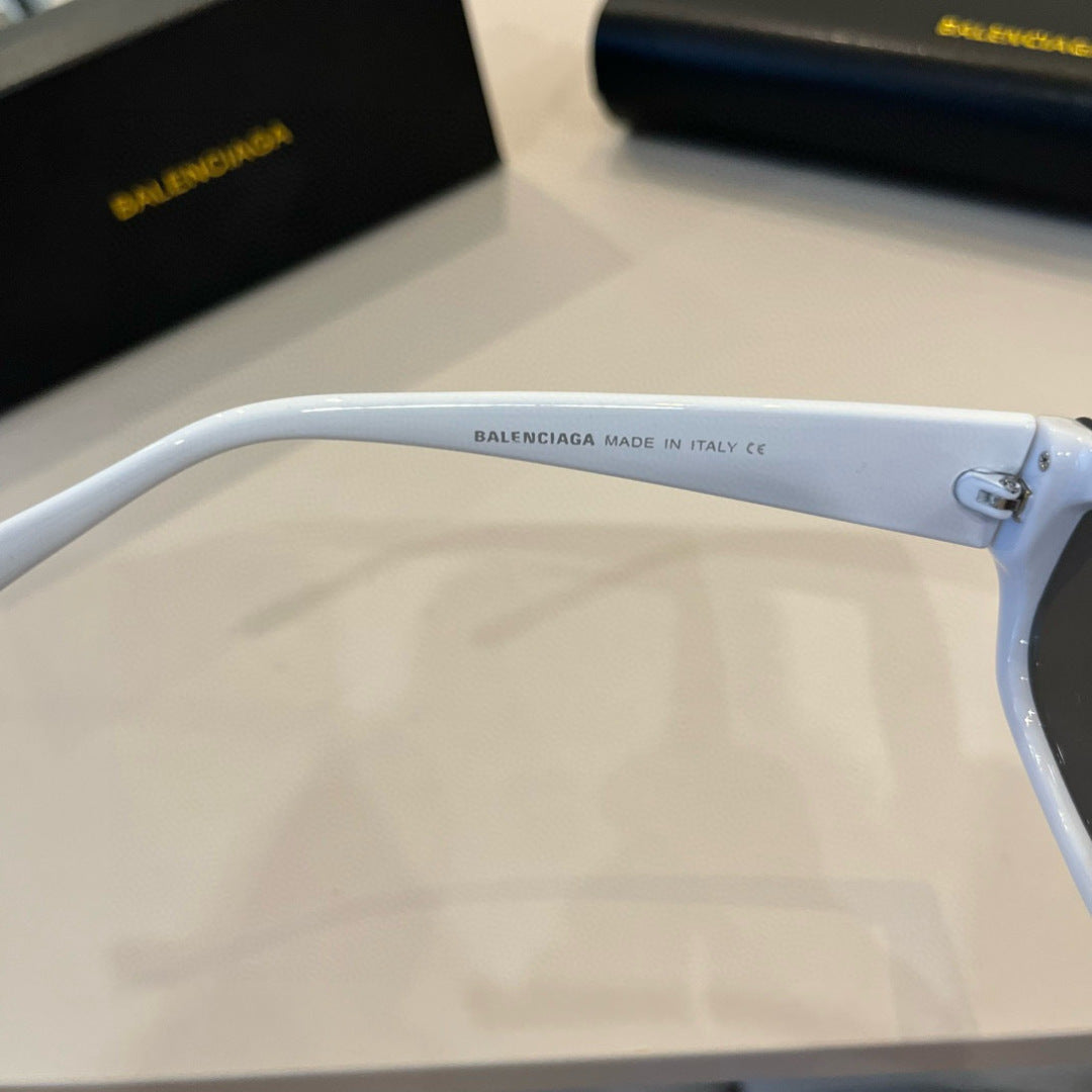Balenciaga Rectangular Silver Lens Sunglasses for Men & Women - 358640 - detail image 8