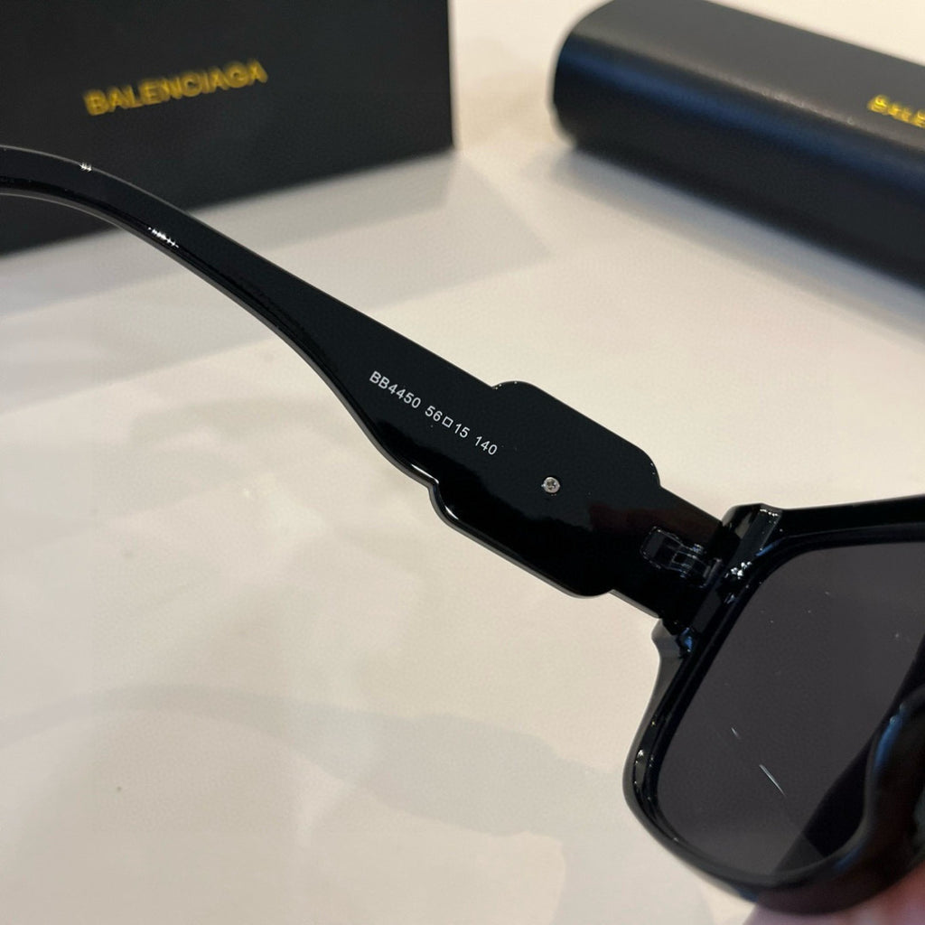 Balenciaga Rectangular Black Lens Sunglasses for Men & Women - 358643 - detail image 9