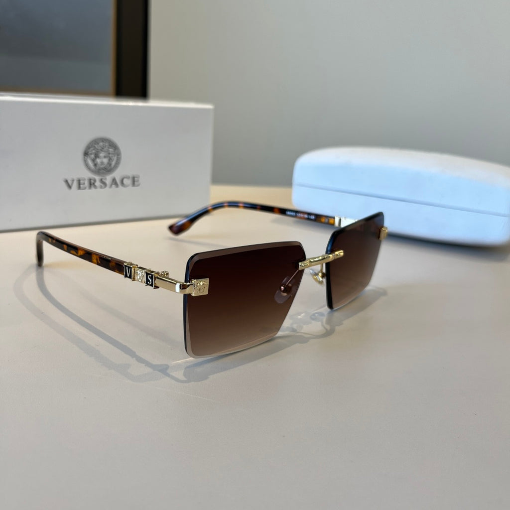 Versace Fashion Silver Lens Sunglasses for Men & Women - 432826