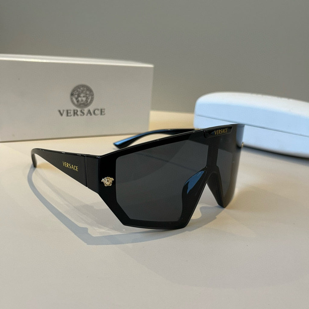 Versace Fashion Black Lens Sunglasses for Men & Women - 487888