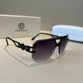 Versace Polarized Fashion Silver Lens Sunglasses for Men
