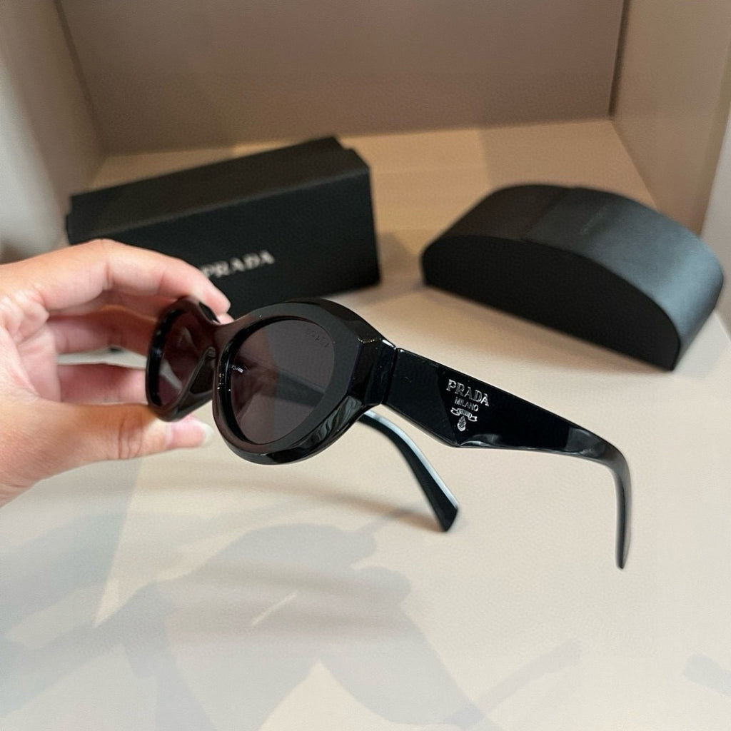 Prada Cat-Eye Silver Lens Sunglasses for Men & Women - 998118 - detail image 4