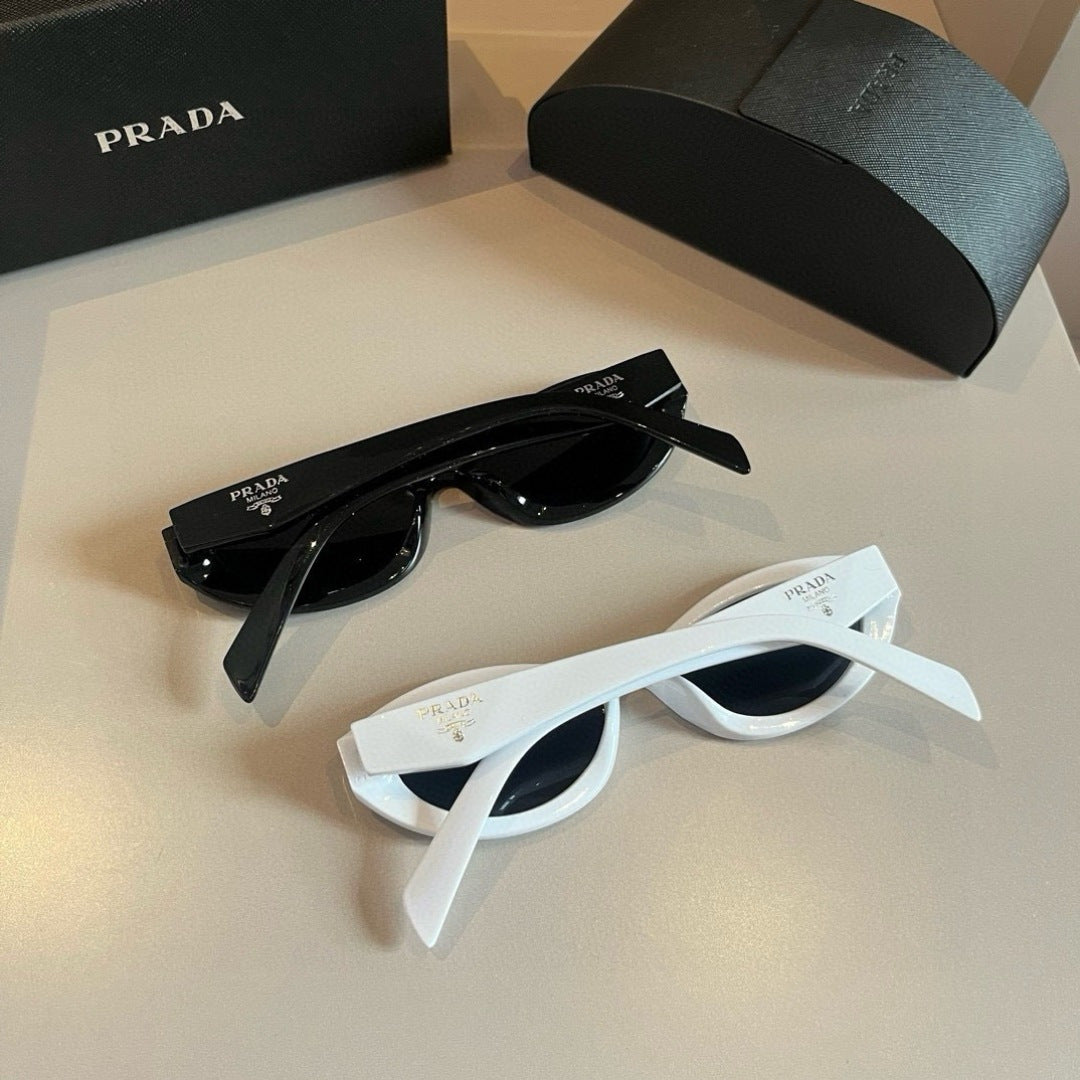 Prada Cat-Eye Silver Lens Sunglasses for Men & Women - 998118 - detail image 8