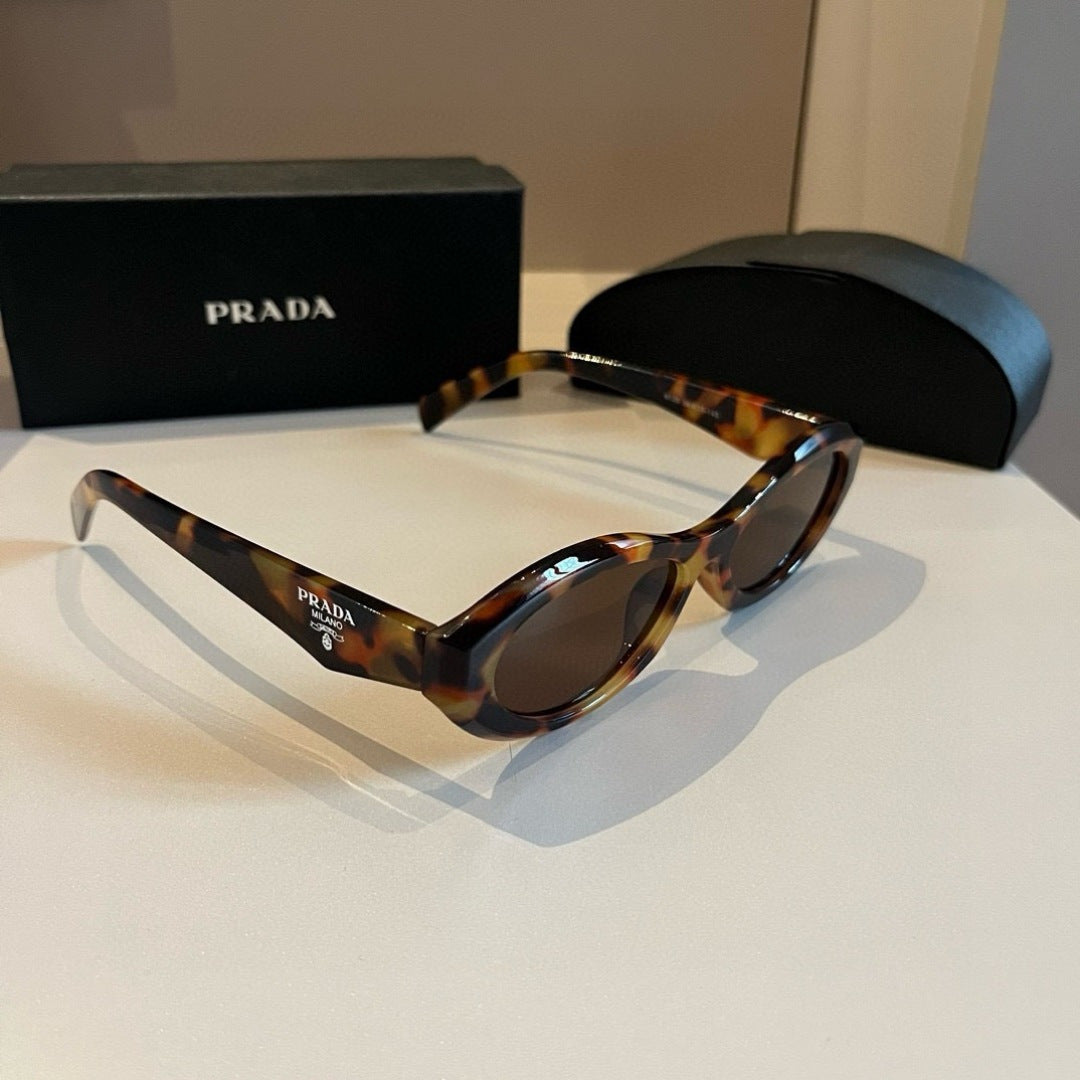 Prada Cat-Eye Brown Lens Sunglasses for Men & Women - 998119