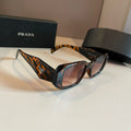 Prada SPR17WF Fashion Brown Lens Sunglasses for Men & Women - 998172