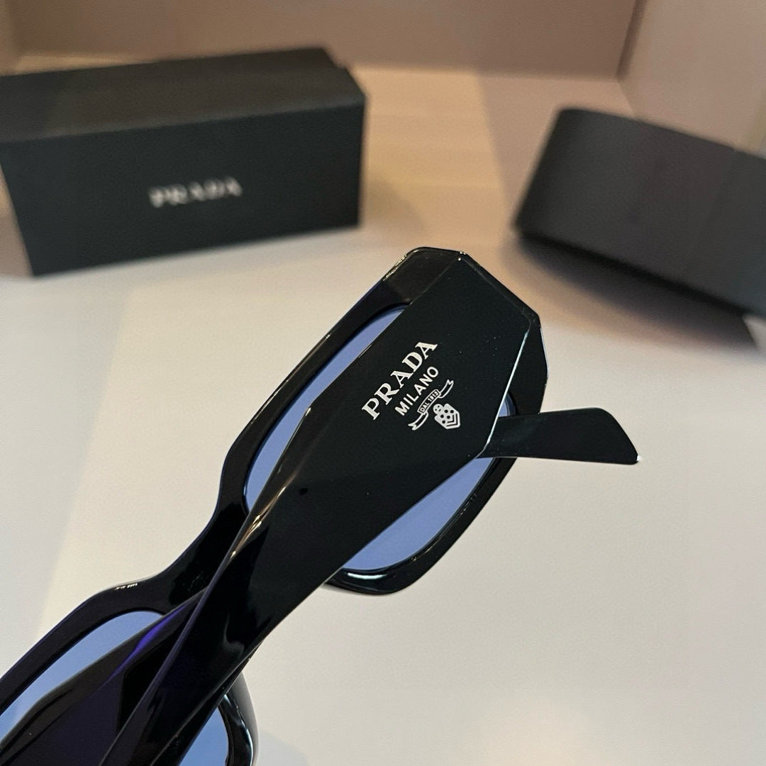 Prada SPR17WF Fashion Blue Lens Sunglasses for Men & Women - 998173 - detail image 7