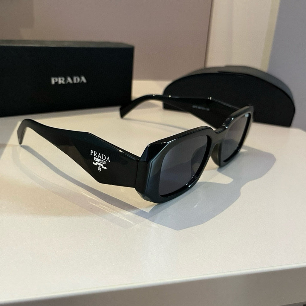 Prada SPR17WF Fashion Gold Lens Sunglasses for Men & Women - 998175